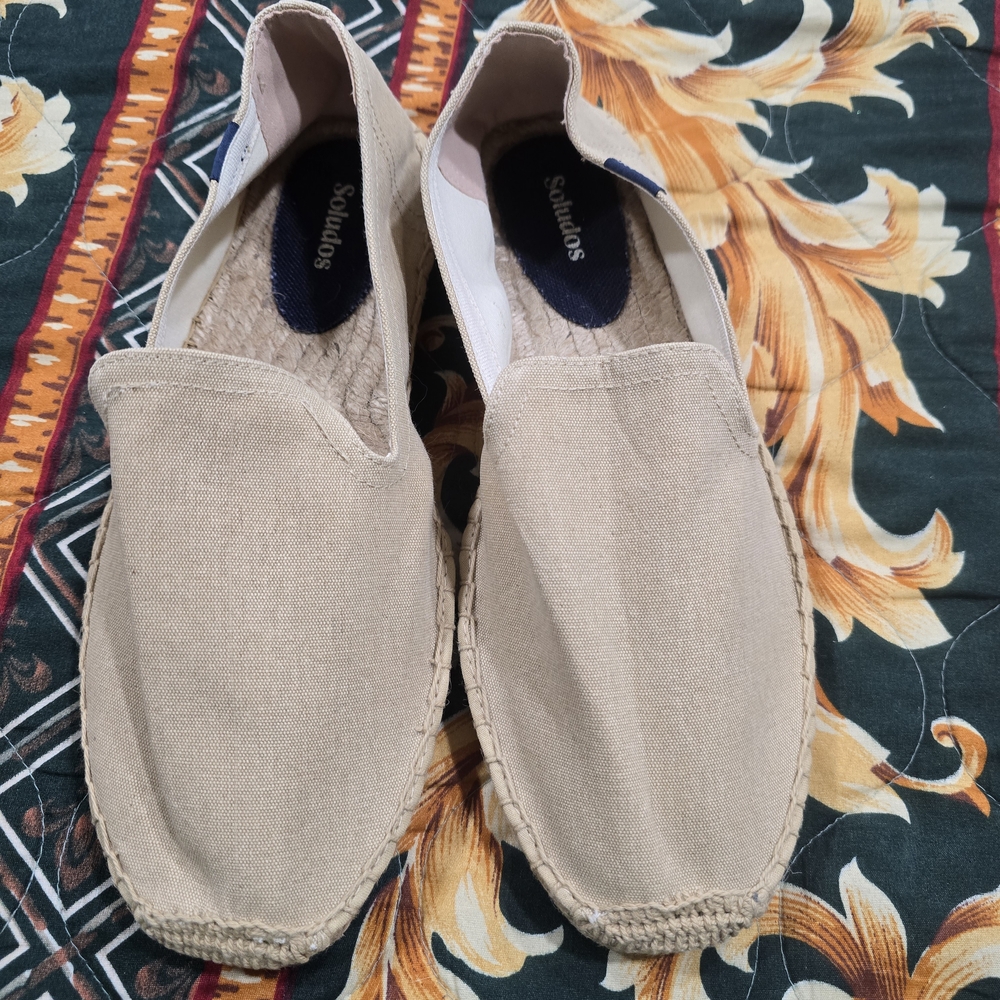 Soludos Men's Beige Loafers